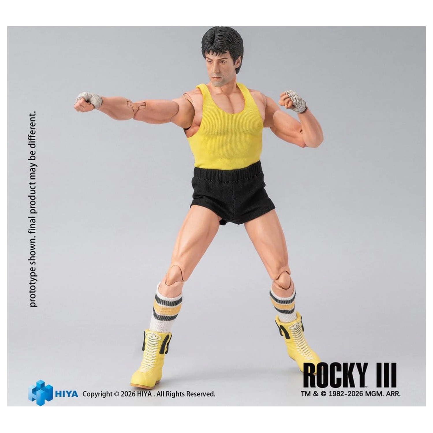 Rocky III Izuzetna super akcijska figura 1/12 Rocky Boxer verzija 16 cm fotografija proizvoda