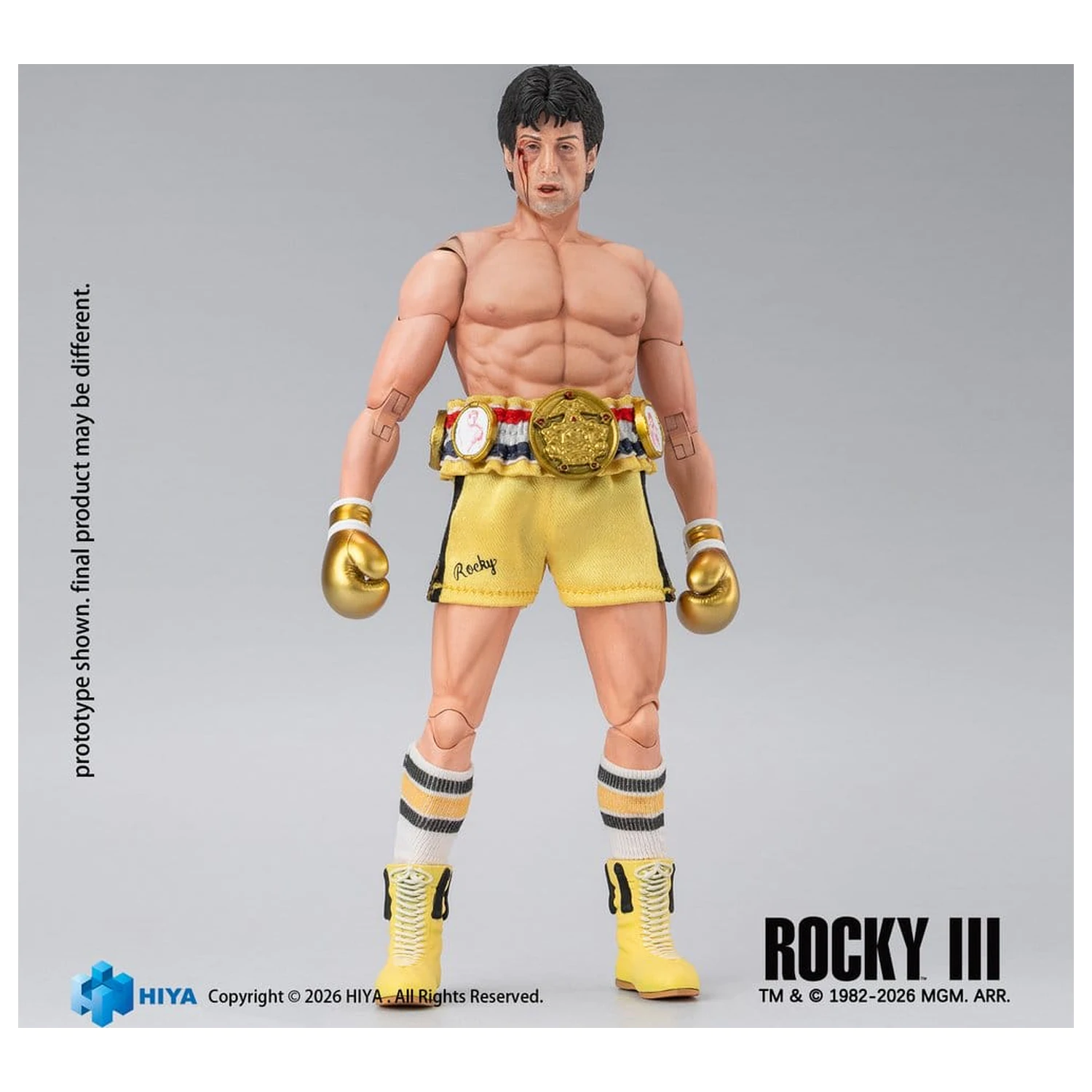 Rocky III Izuzetna super akcijska figura 1/12 Rocky Boxer verzija 16 cm fotografija proizvoda