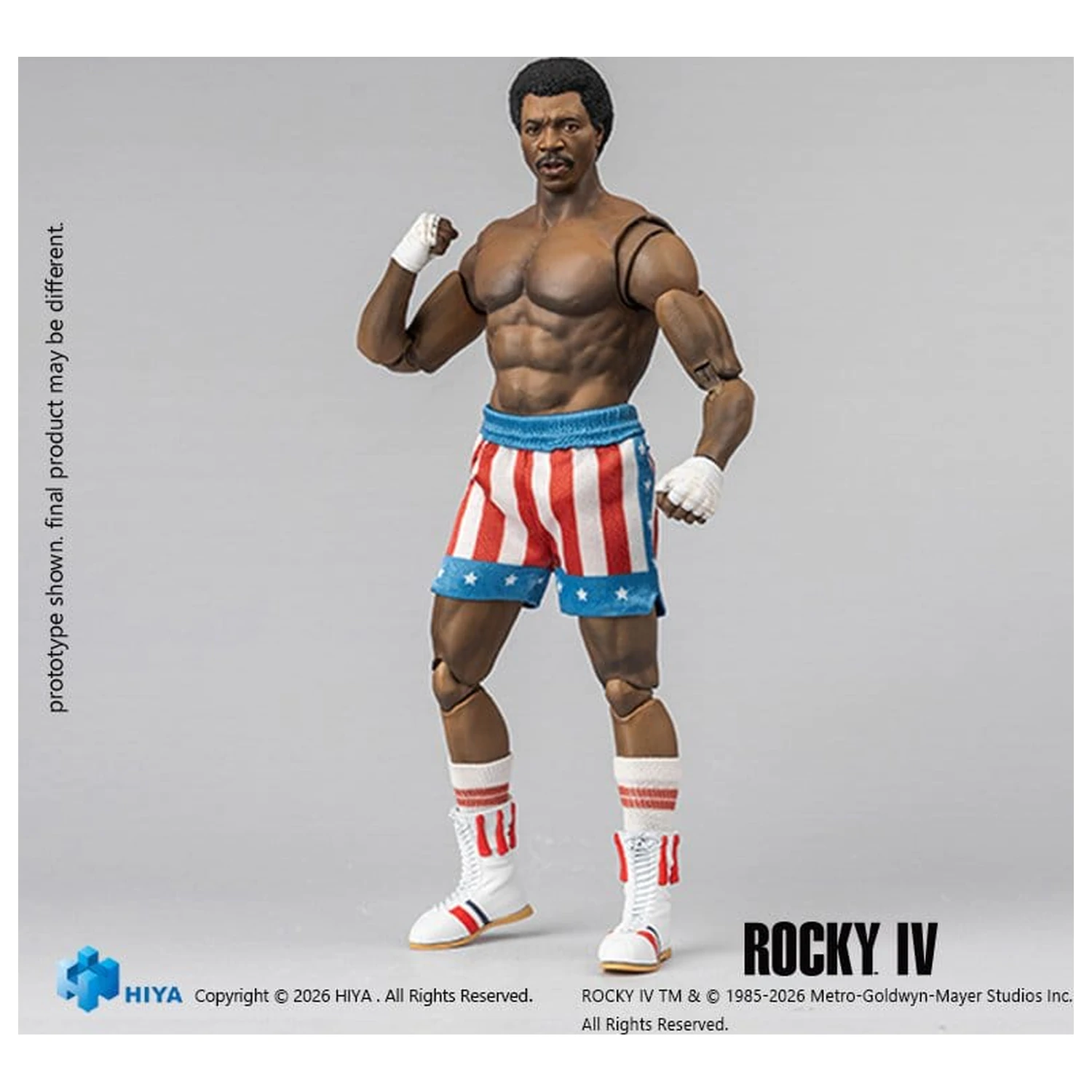 Rocky IV Exquisite Super Series Akcijska figura 1/12 Apollo 16 cm fotografija proizvoda