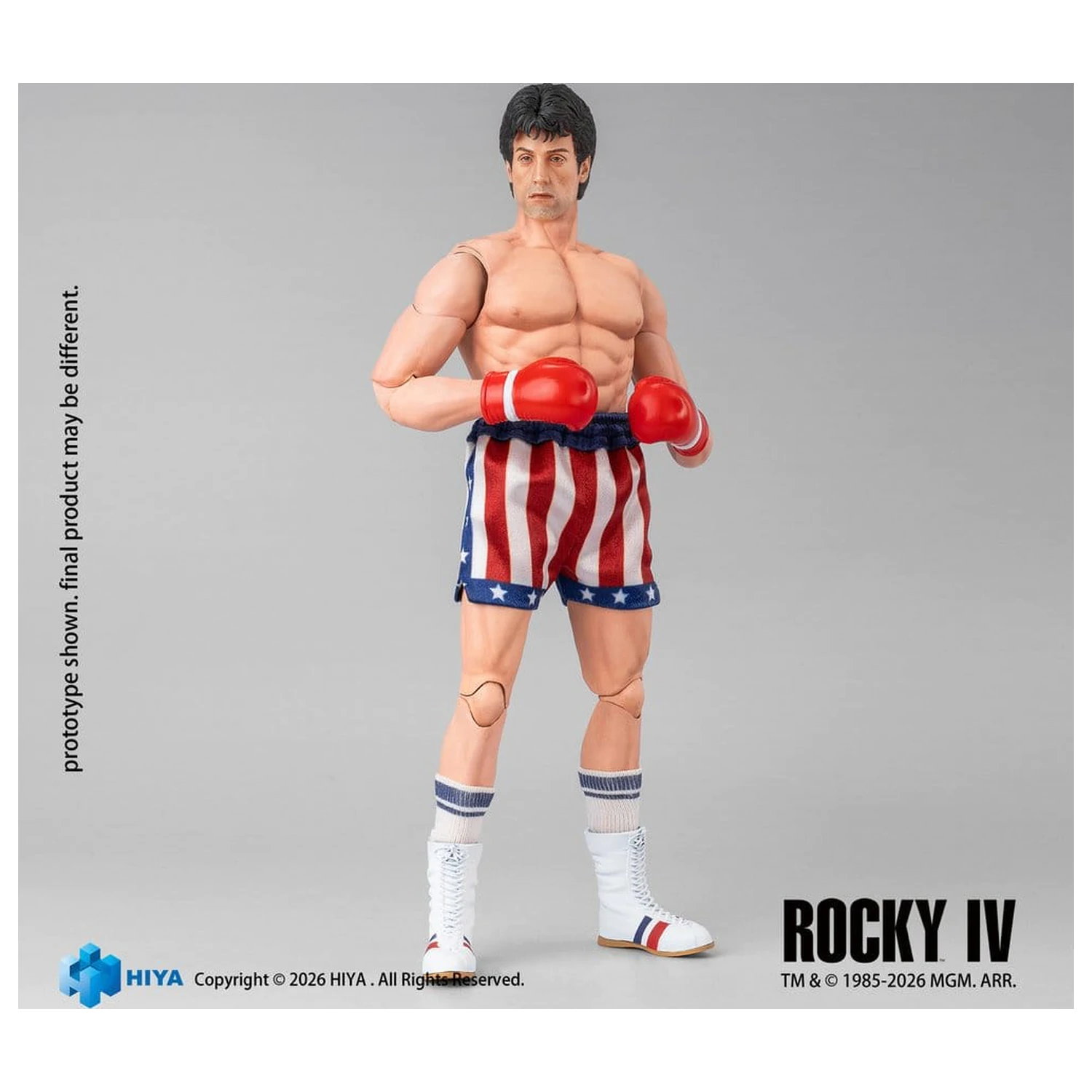 Rocky IV Exquisite Super Series Akcijska figura 1/12 Rocky Boxer verzija 16 cm fotografija proizvoda