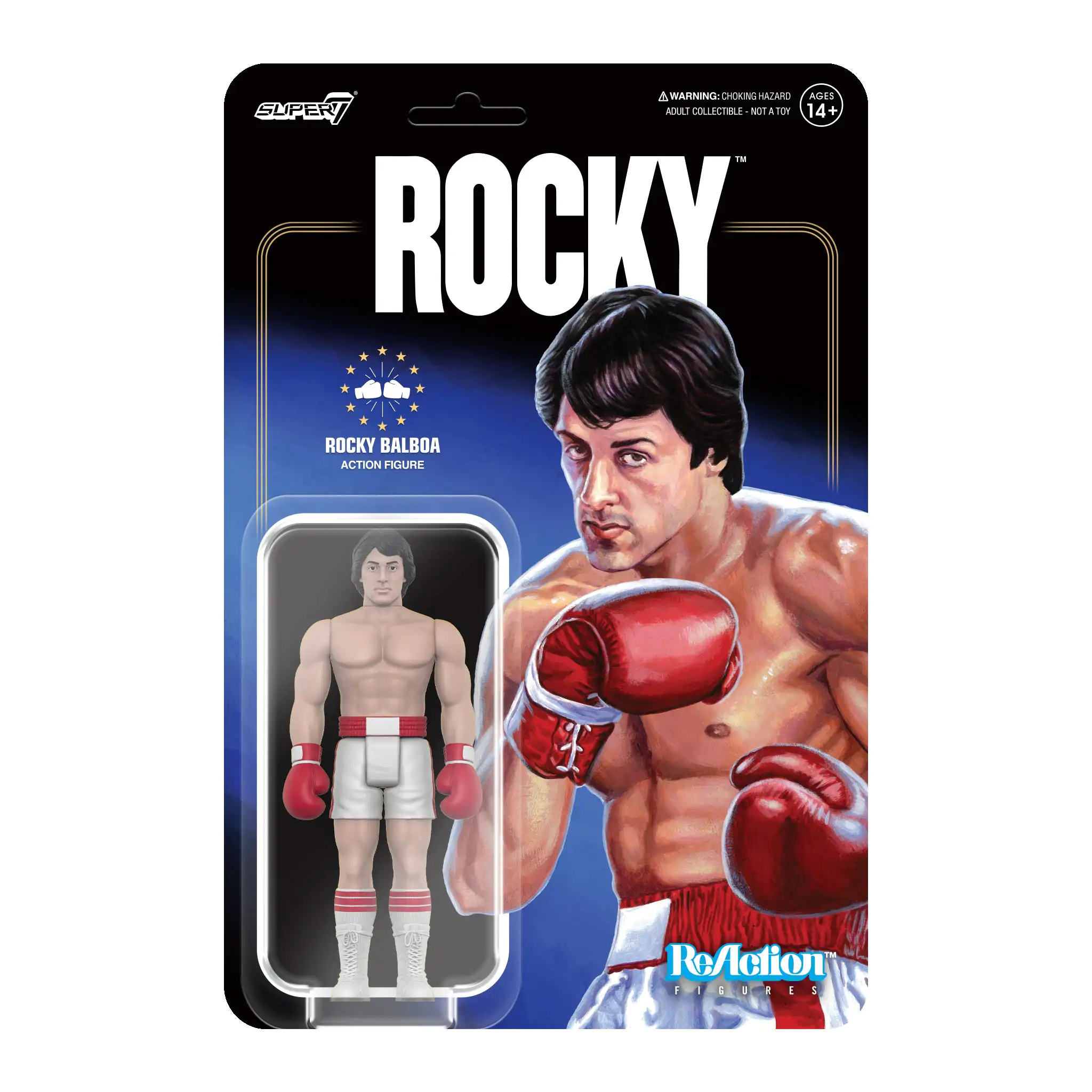 Rocky ReAction akcijska figura Rocky Balboa 10 cm fotografija proizvoda