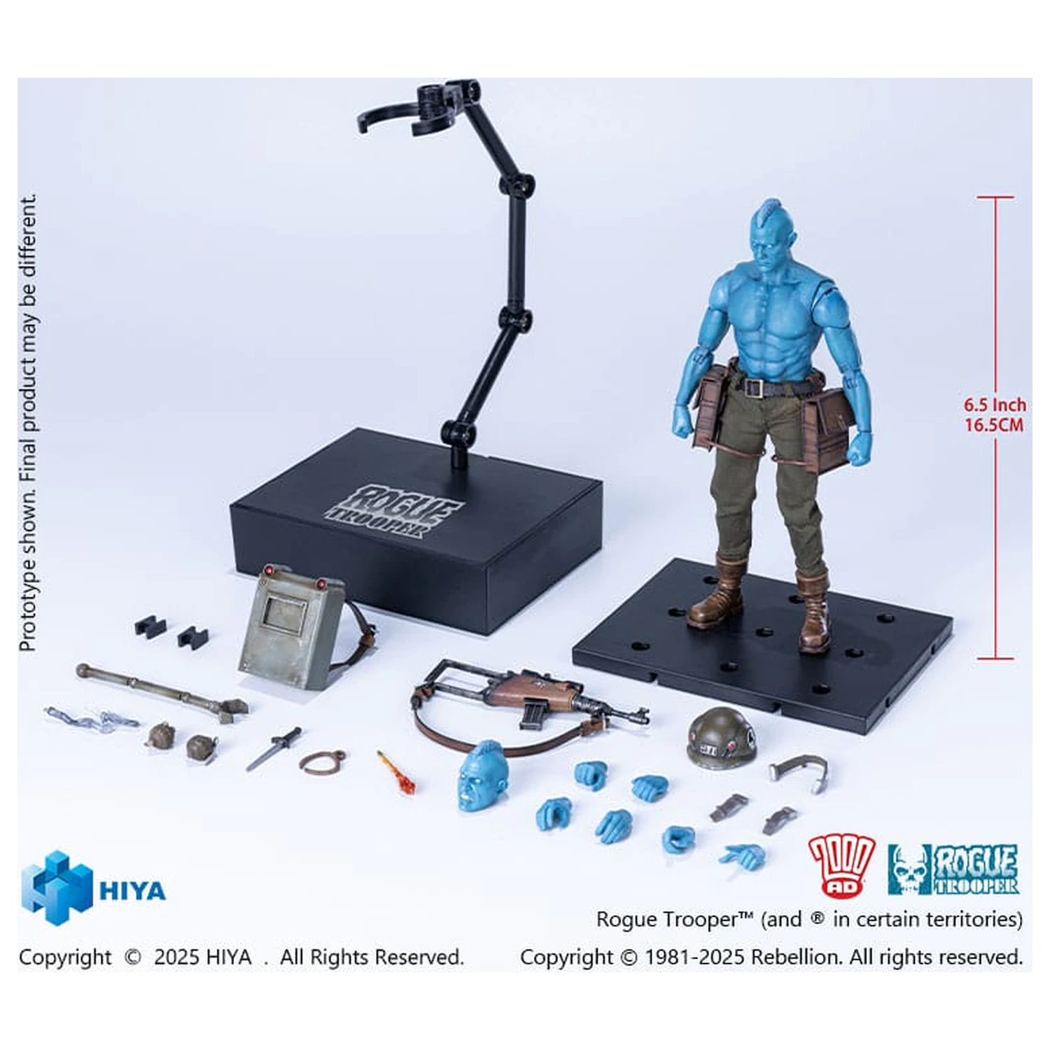 Rogue Trooper Exquisite Super Series Akcijska figura 1/12 Rogue Trooper 16 cm fotografija proizvoda