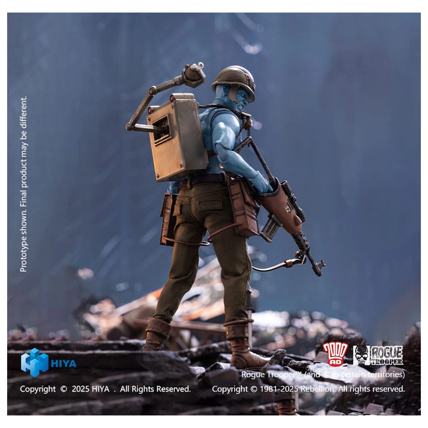 Rogue Trooper Exquisite Super Series Akcijska figura 1/12 Rogue Trooper 16 cm fotografija proizvoda