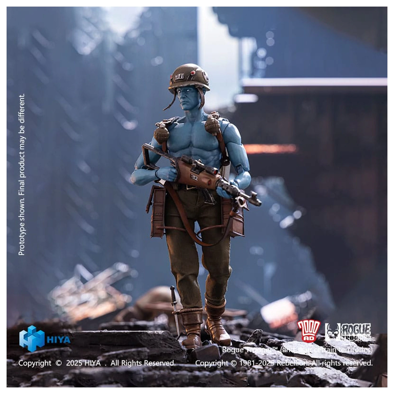 Rogue Trooper Exquisite Super Series Akcijska figura 1/12 Rogue Trooper 16 cm fotografija proizvoda