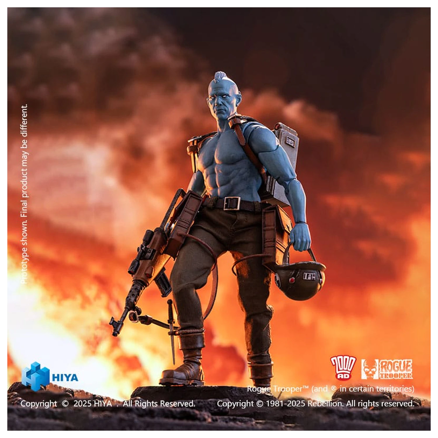 Rogue Trooper Exquisite Super Series Akcijska figura 1/12 Rogue Trooper 16 cm fotografija proizvoda