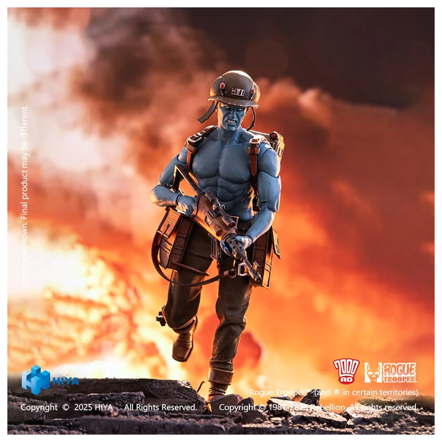 Rogue Trooper Exquisite Super Series Akcijska figura 1/12 Rogue Trooper 16 cm fotografija proizvoda