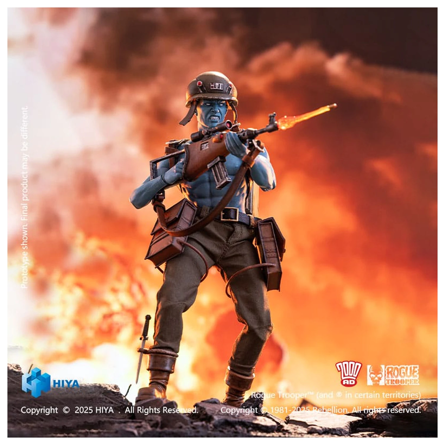 Rogue Trooper Exquisite Super Series Akcijska figura 1/12 Rogue Trooper 16 cm fotografija proizvoda