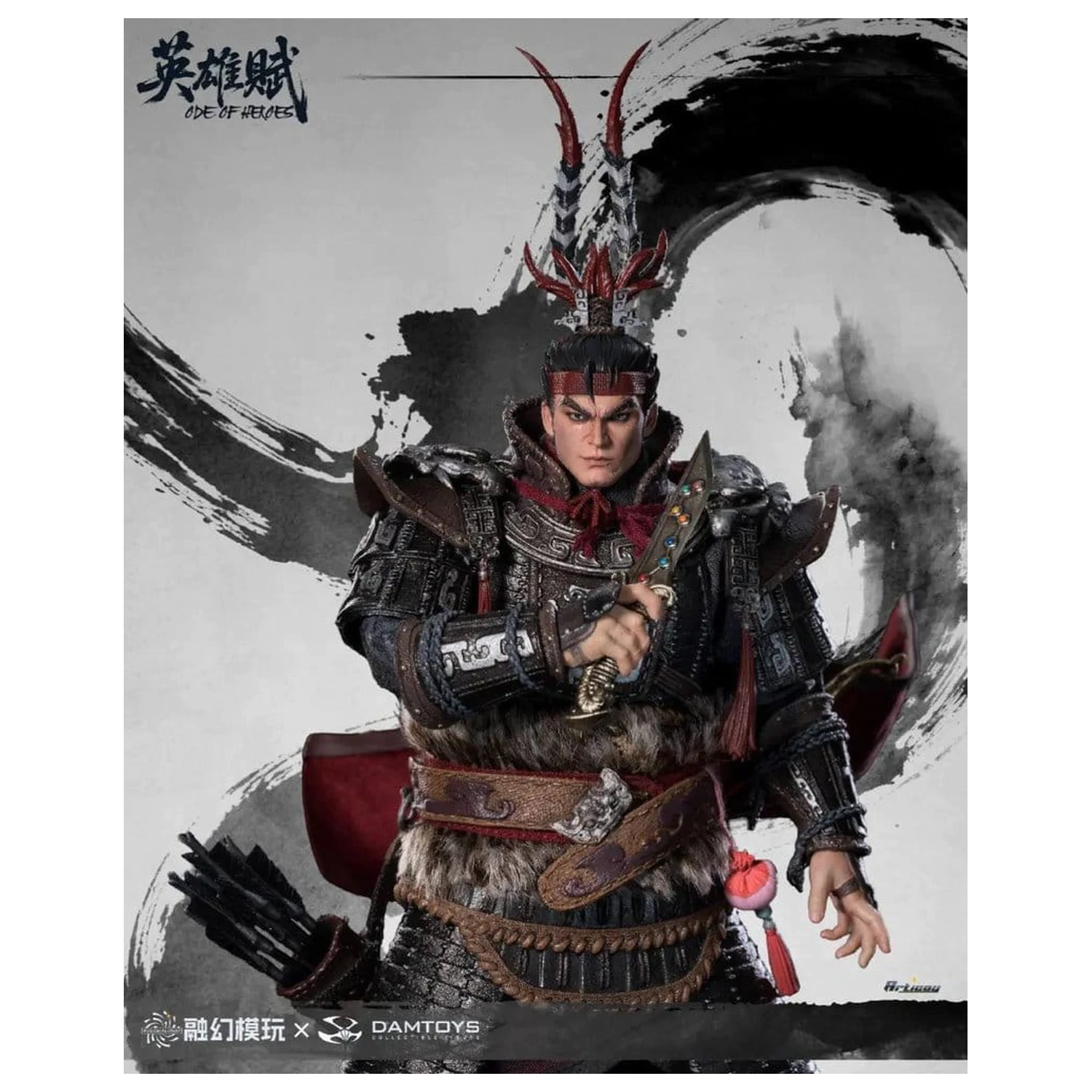 Romance of the Three Kingdoms Action Figure 1/12 Ode of Heroes: Lu Bu (Deluxe) 17 cm fotografija proizvoda