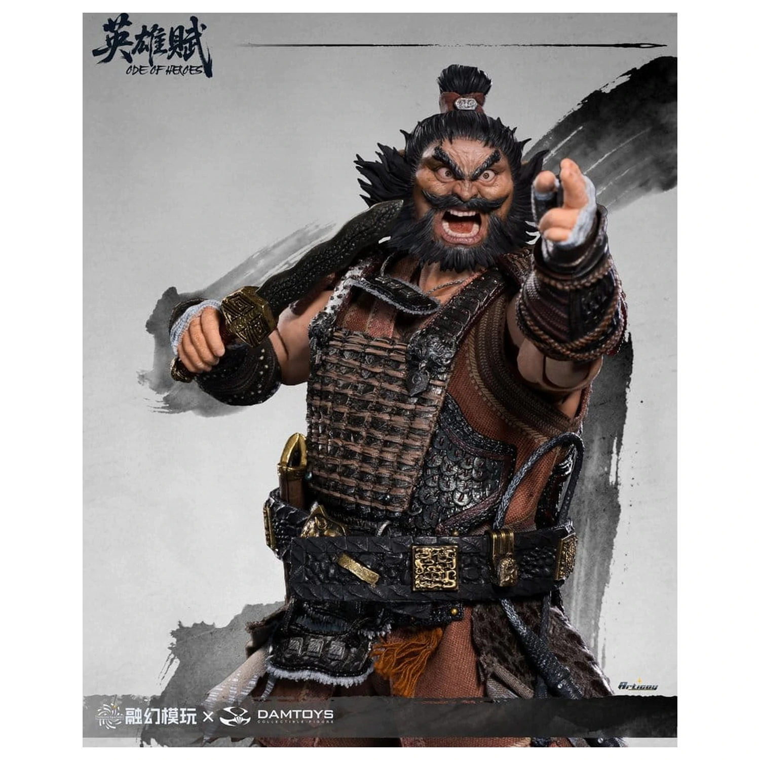 Romance of the Three Kingdoms akcijska figura 1/12 Ode of Heroes: Zhang Fei (Deluxe) 16 cm fotografija proizvoda