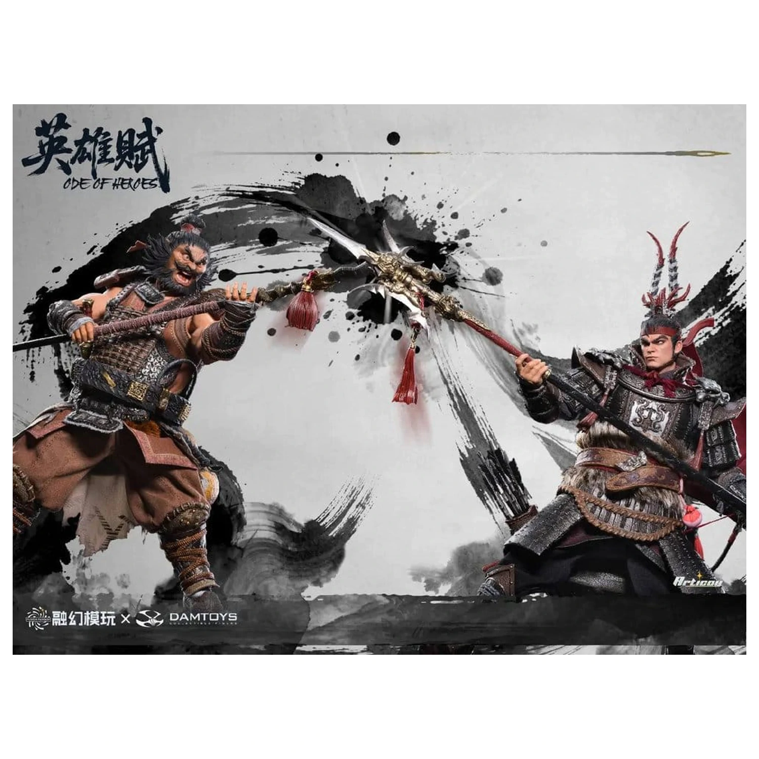 Romance of the Three Kingdoms Collectible Set akcijske figure 1/12 Ode of Heroes (Deluxe) fotografija proizvoda