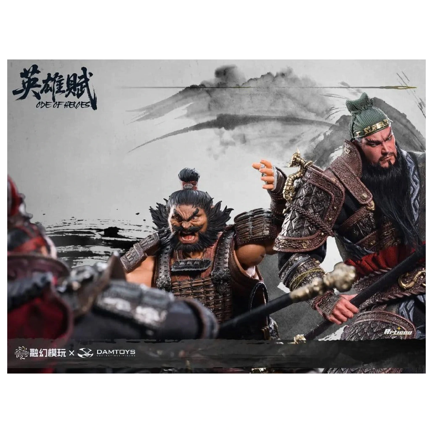 Romance of the Three Kingdoms Collectible Set akcijske figure 1/12 Ode of Heroes (Deluxe) fotografija proizvoda