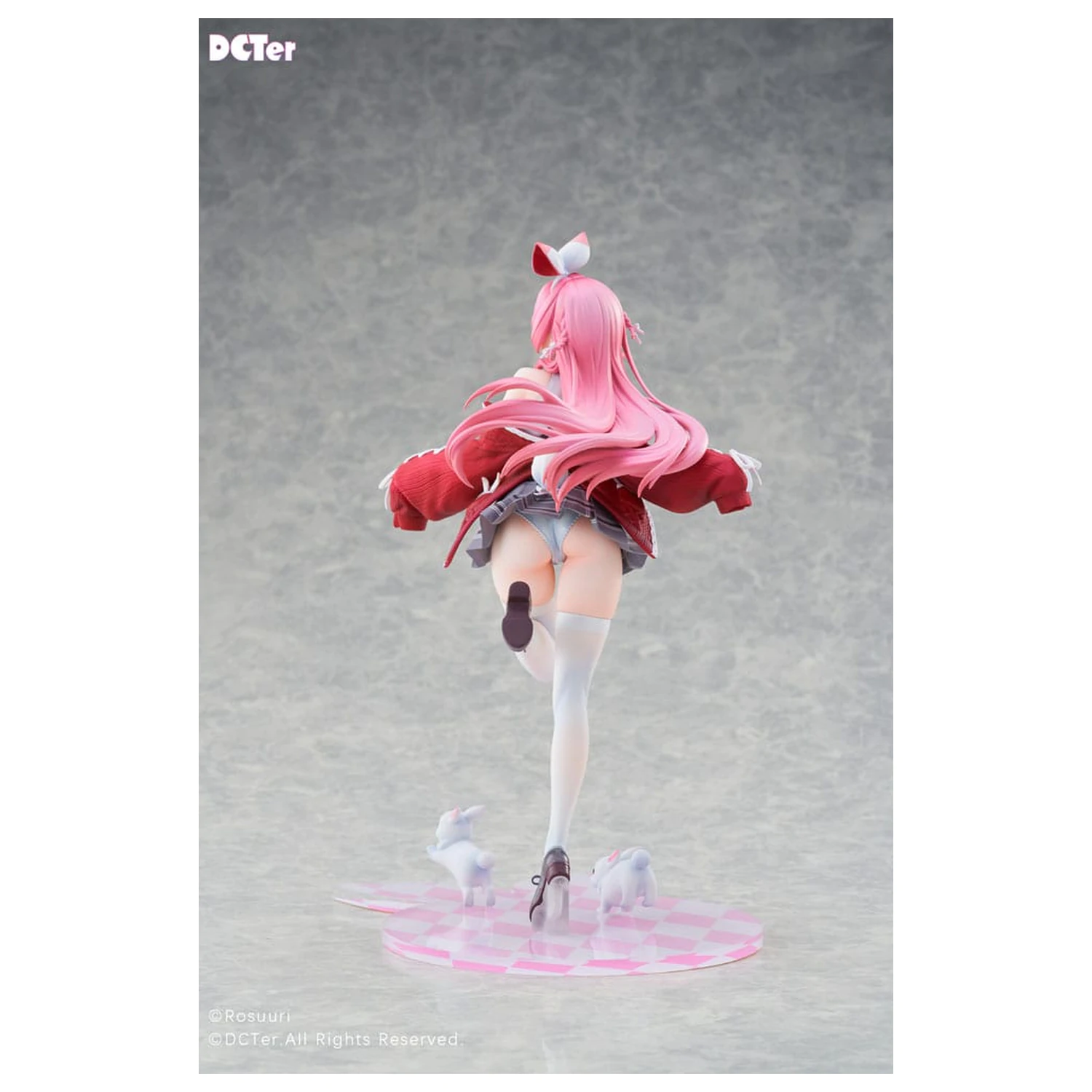 Rosuuri Original Character PVC kip 1/7 White Rabbit Rosu Casual Clothes Ver. 25 cm fotografija proizvoda