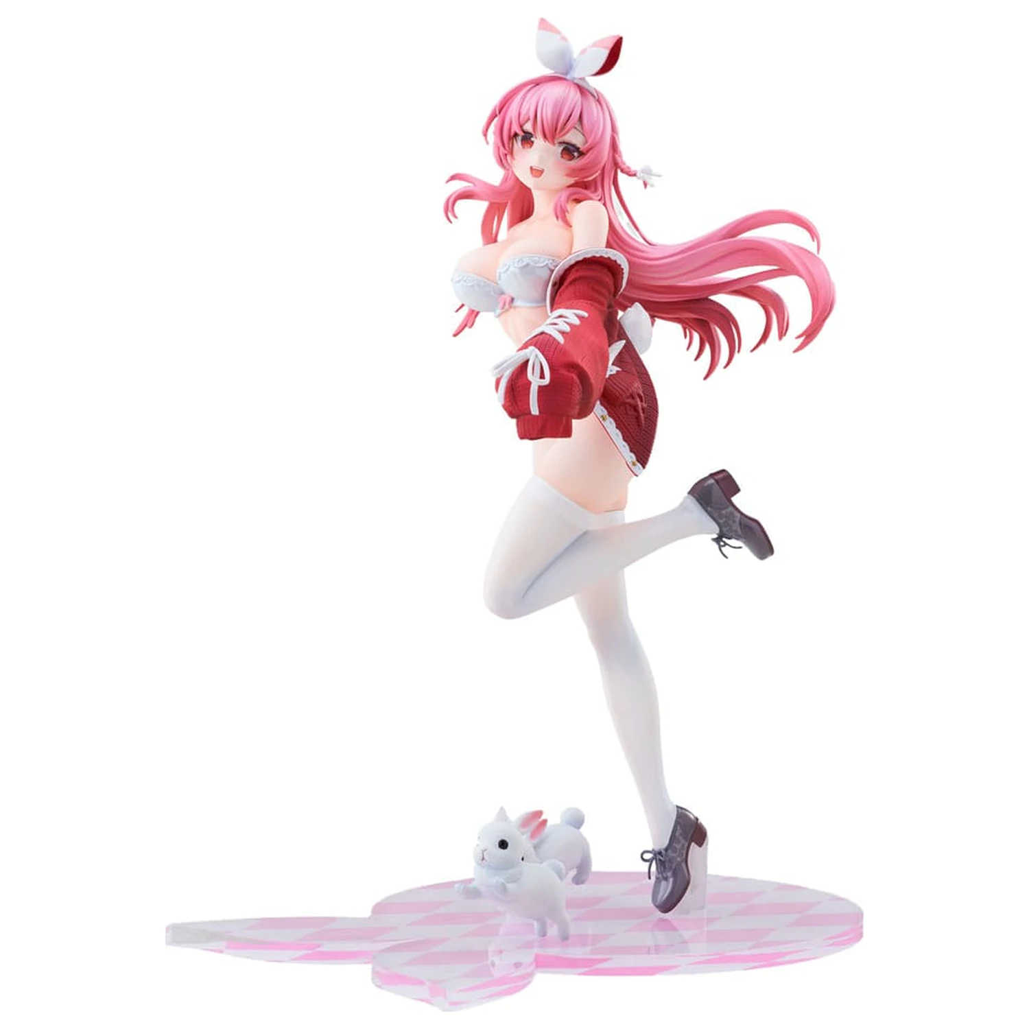 Rosuuri Original Character PVC kip 1/7 White Rabbit Rosu Swimsuit Ver. 25 cm fotografija proizvoda