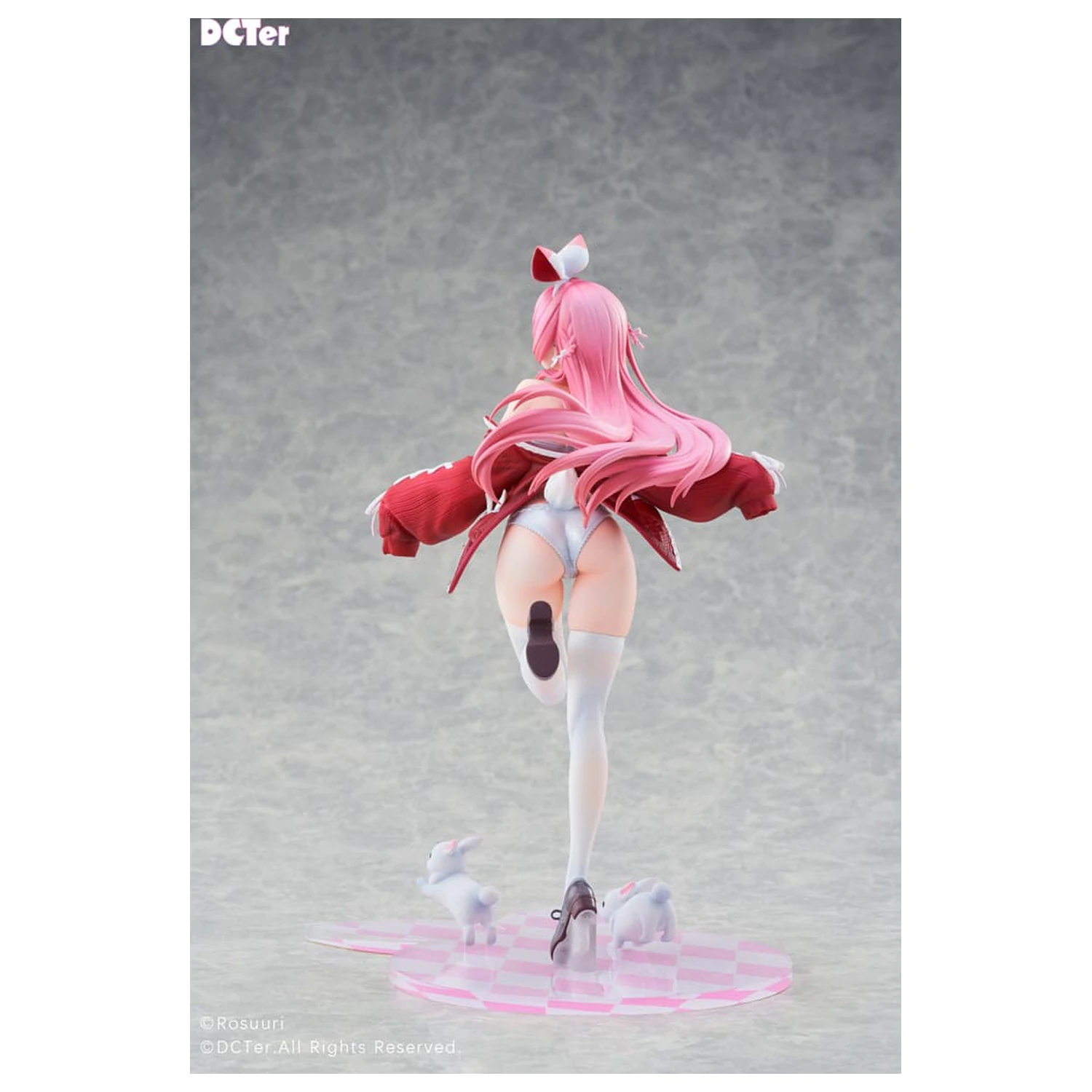 Rosuuri Original Character PVC kip 1/7 White Rabbit Rosu Swimsuit Ver. 25 cm fotografija proizvoda