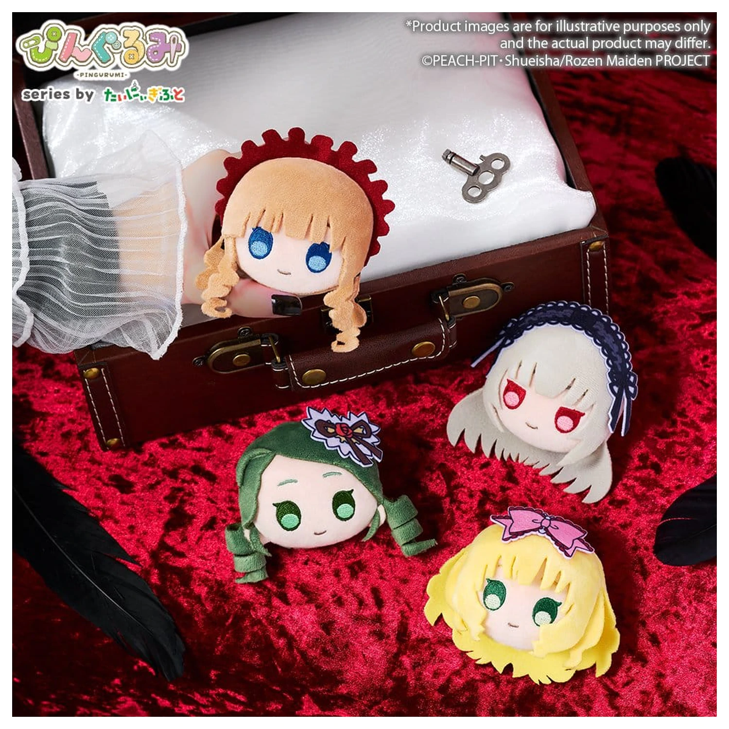 Rozen Maiden Pingurumi Pin Volumen 1 Kanaria 8 cm fotografija proizvoda