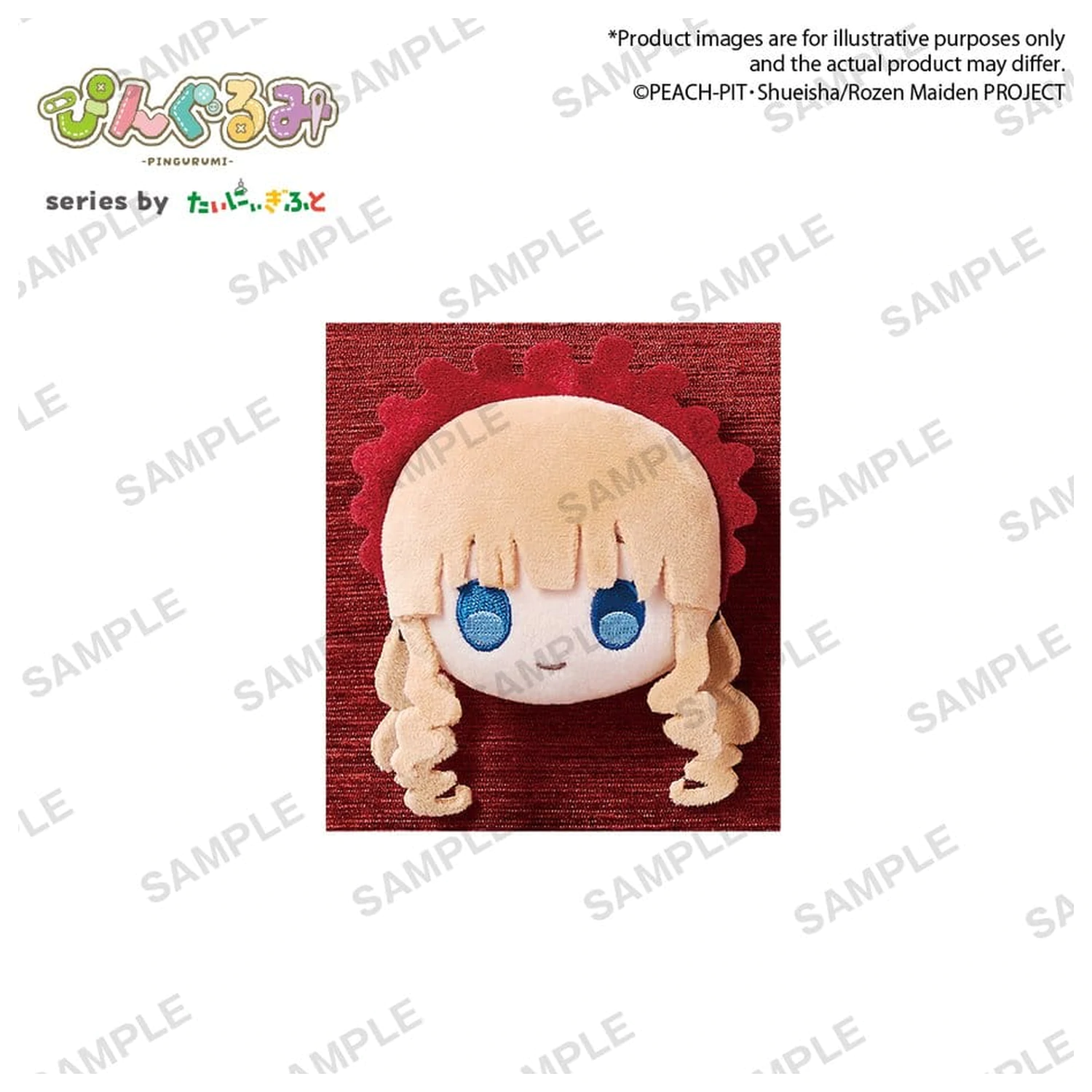 Rozen Maiden Pingurumi Pin Volumen 1 Shinku 8 cm fotografija proizvoda