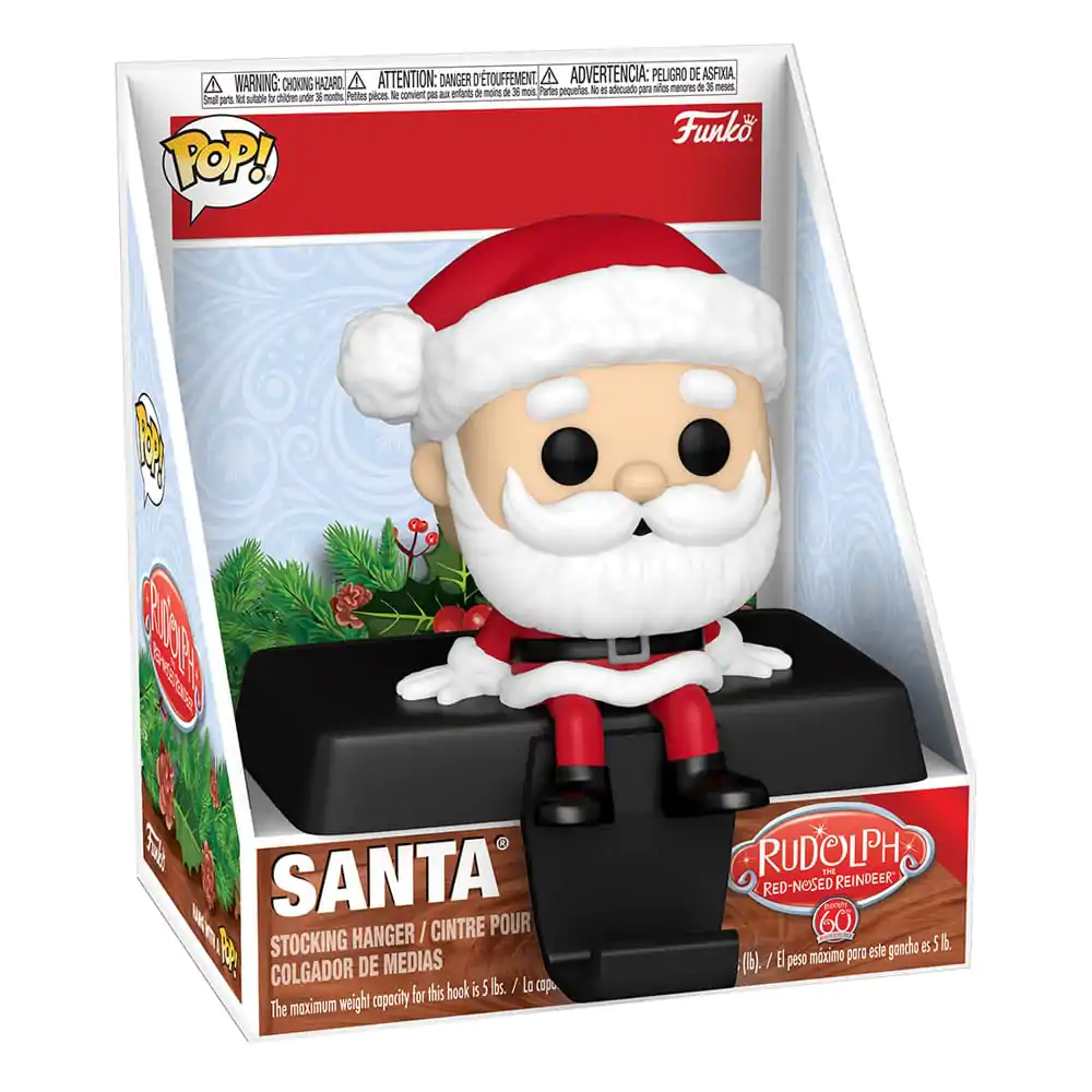 Rudolph the Red-Nosed Reindeer Funko POP! Edge-Sitter Figura Santa Claus 9 cm fotografija proizvoda