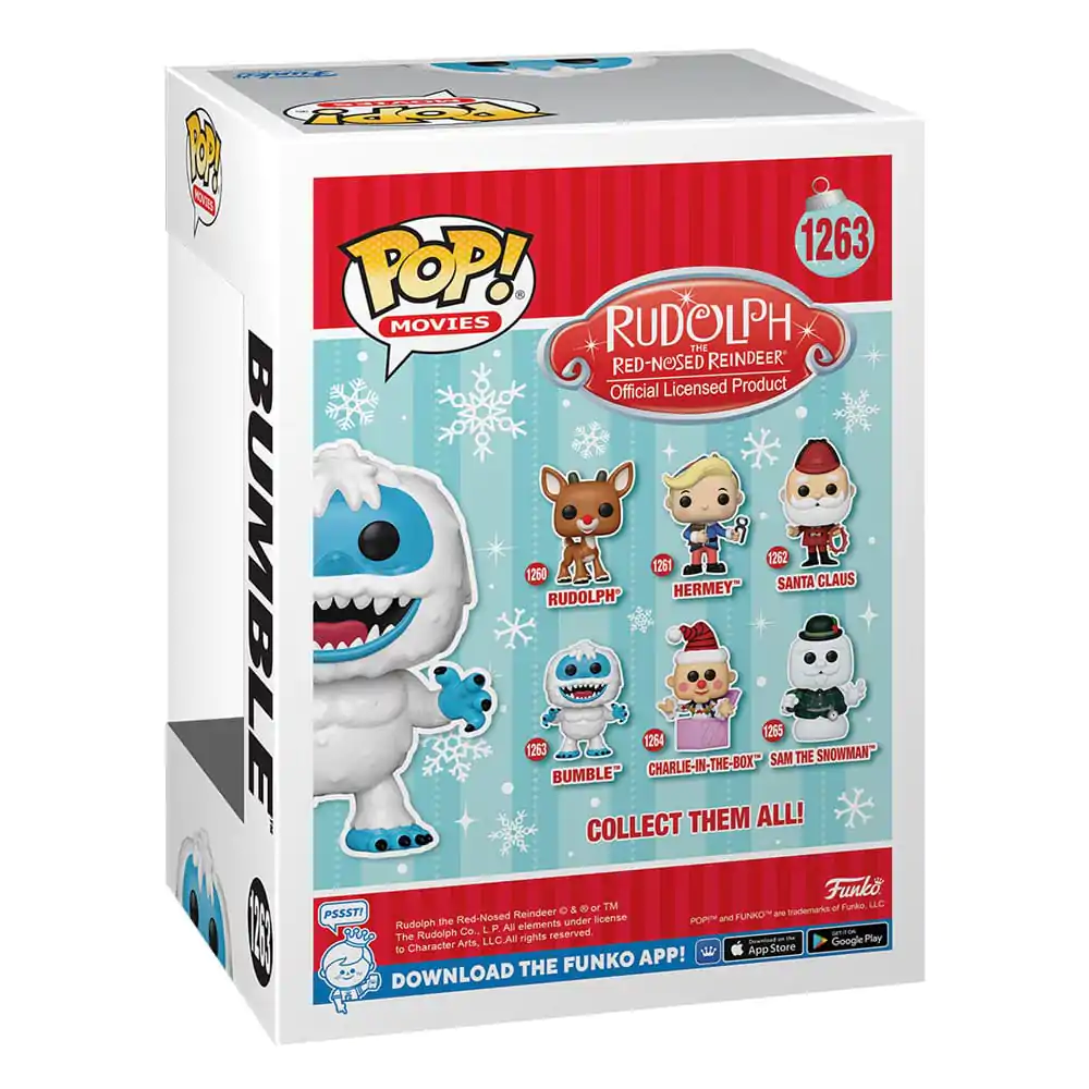 Rudolph the Red-Nosed Reindeer POP! Movies Vinilna Figura Bumble 9 cm fotografija proizvoda