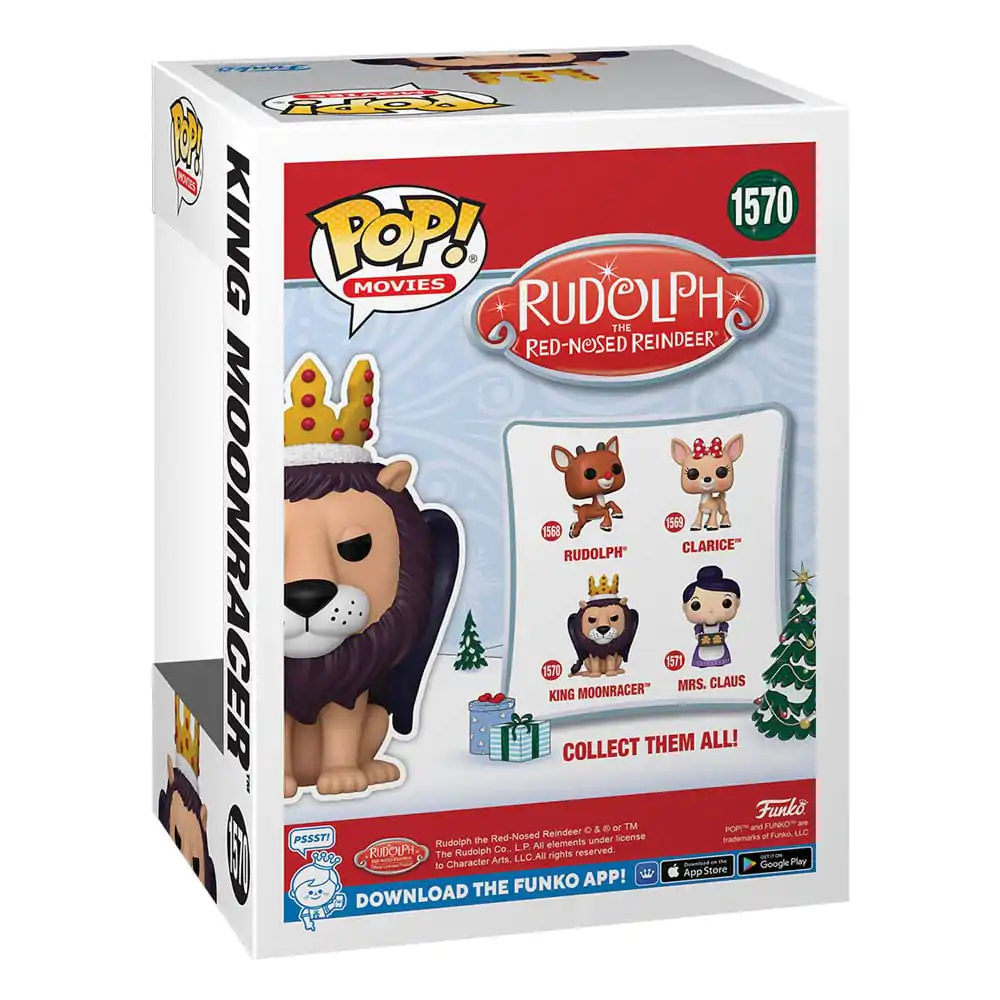 Rudolph the Red-Nosed Reindeer Funko POP! Movies Vinyl figura King Moonracer 9 cm fotografija proizvoda