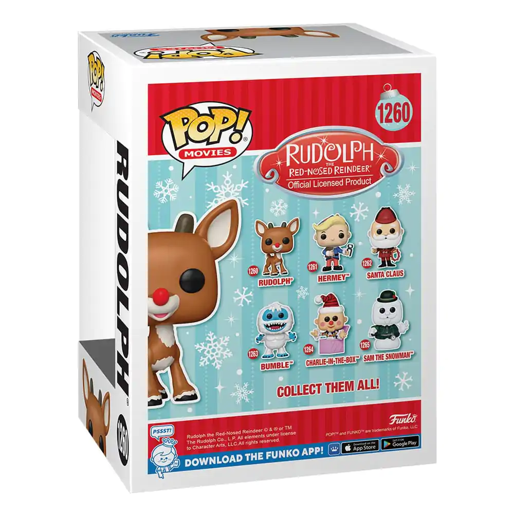 Rudolph the Red-Nosed Reindeer POP! Movies Vinilna figura Rudolph 9 cm fotografija proizvoda