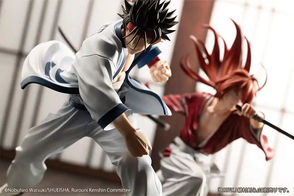 Rurouni Kenshin ARTFXJ kip 1/8 Sanosuke Sagara 18 cm fotografija proizvoda