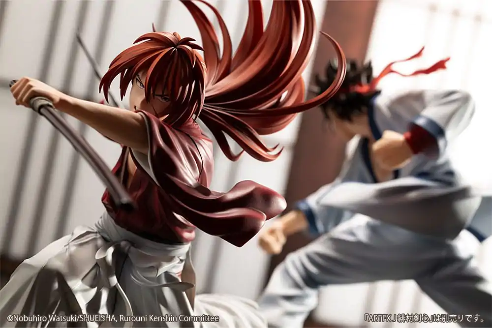 Rurouni Kenshin ARTFXJ kip 1/8 Sanosuke Sagara 18 cm fotografija proizvoda