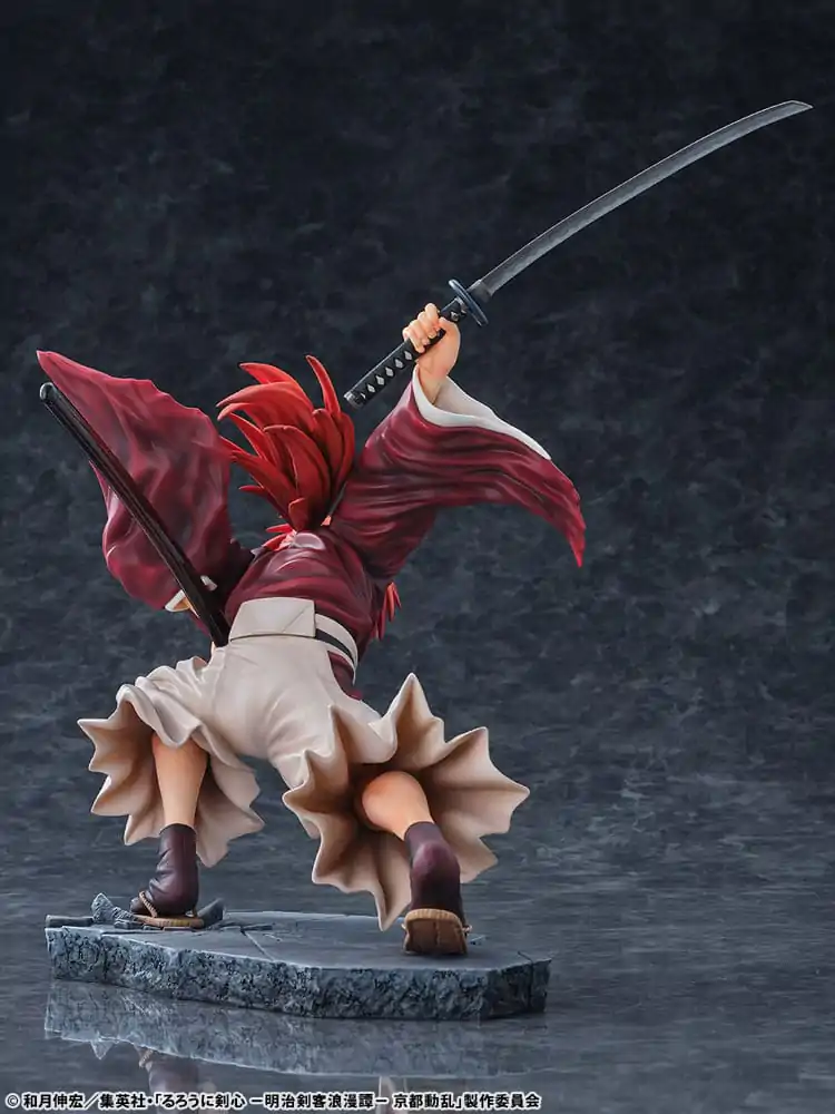 Rurouni Kenshin: Meiji Kenkaku Romantan Kyoto Douran PVC Kip 1/6 Kenshin Himura Dragon Flight of Heaven Ver. 26 cm fotografija proizvoda
