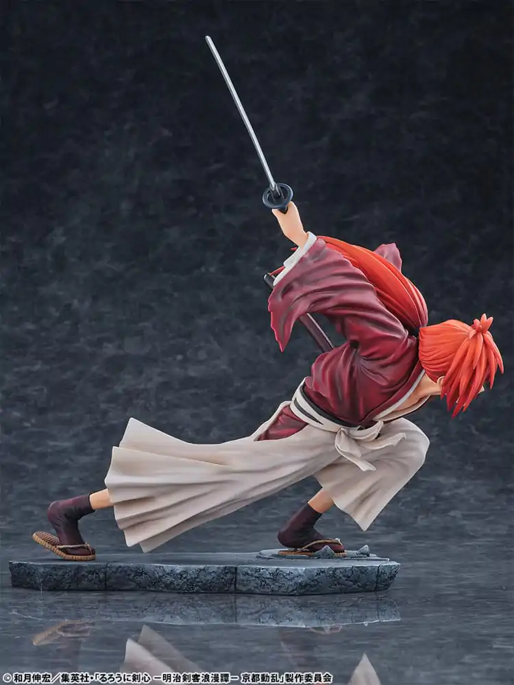 Rurouni Kenshin: Meiji Kenkaku Romantan Kyoto Douran PVC Kip 1/6 Kenshin Himura Dragon Flight of Heaven Ver. 26 cm fotografija proizvoda