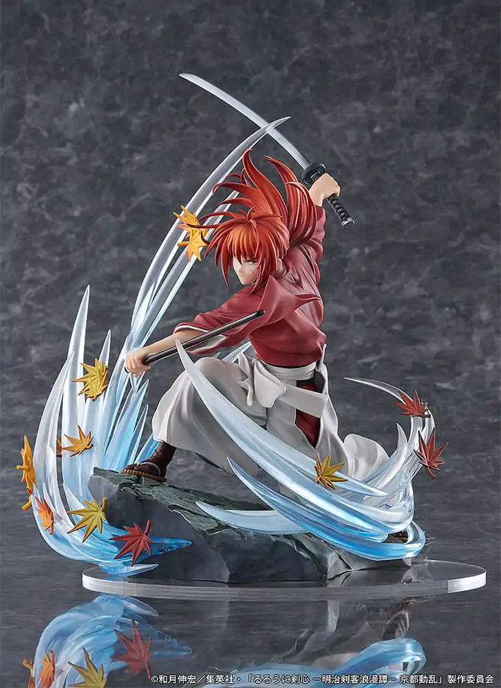 Rurouni Kenshin: Meiji Kenkaku Romantan Kyoto Douran PVC kip 1/7 Kenshin Himura Souryusen Ver. 27 cm fotografija proizvoda