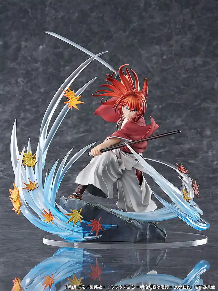 Rurouni Kenshin: Meiji Kenkaku Romantan Kyoto Douran PVC kip 1/7 Kenshin Himura Souryusen Ver. 27 cm fotografija proizvoda