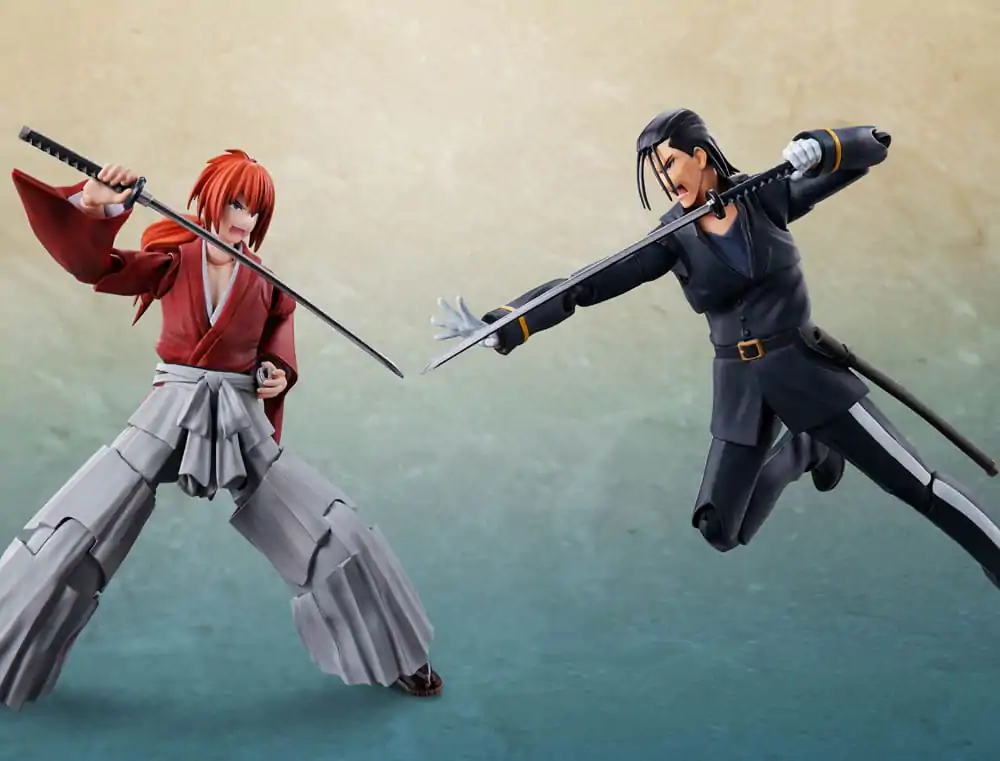 Rurouni Kenshin: Meiji Swordsman Romantic Story S.H. Figuarts akcijska figura Hajime Saito 17 cm fotografija proizvoda