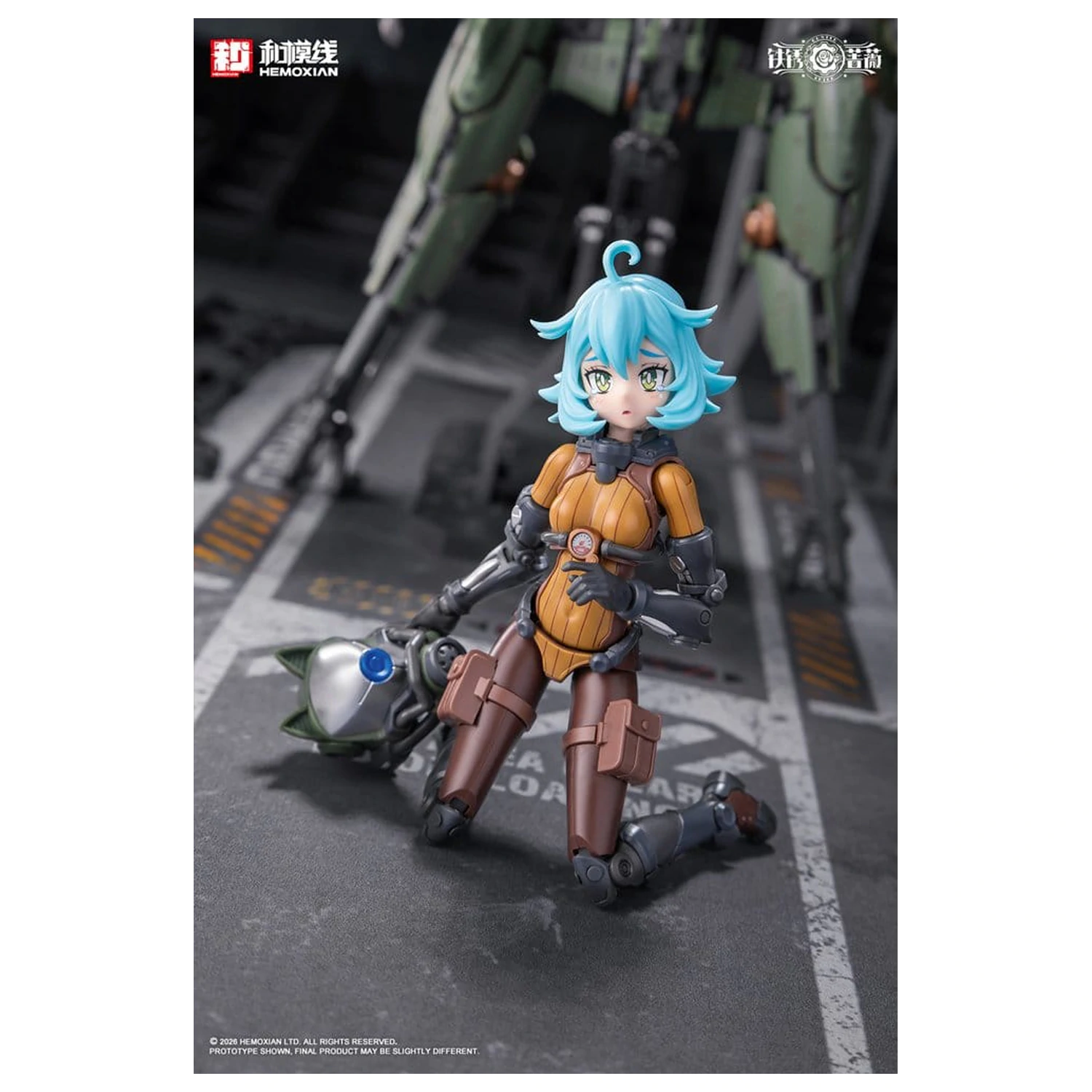 Rusted Brier Plastični Model 1/12 Rhande Koskinen & RTP-10A cutting edge V-HS Taktički Lovac 20 cm fotografija proizvoda