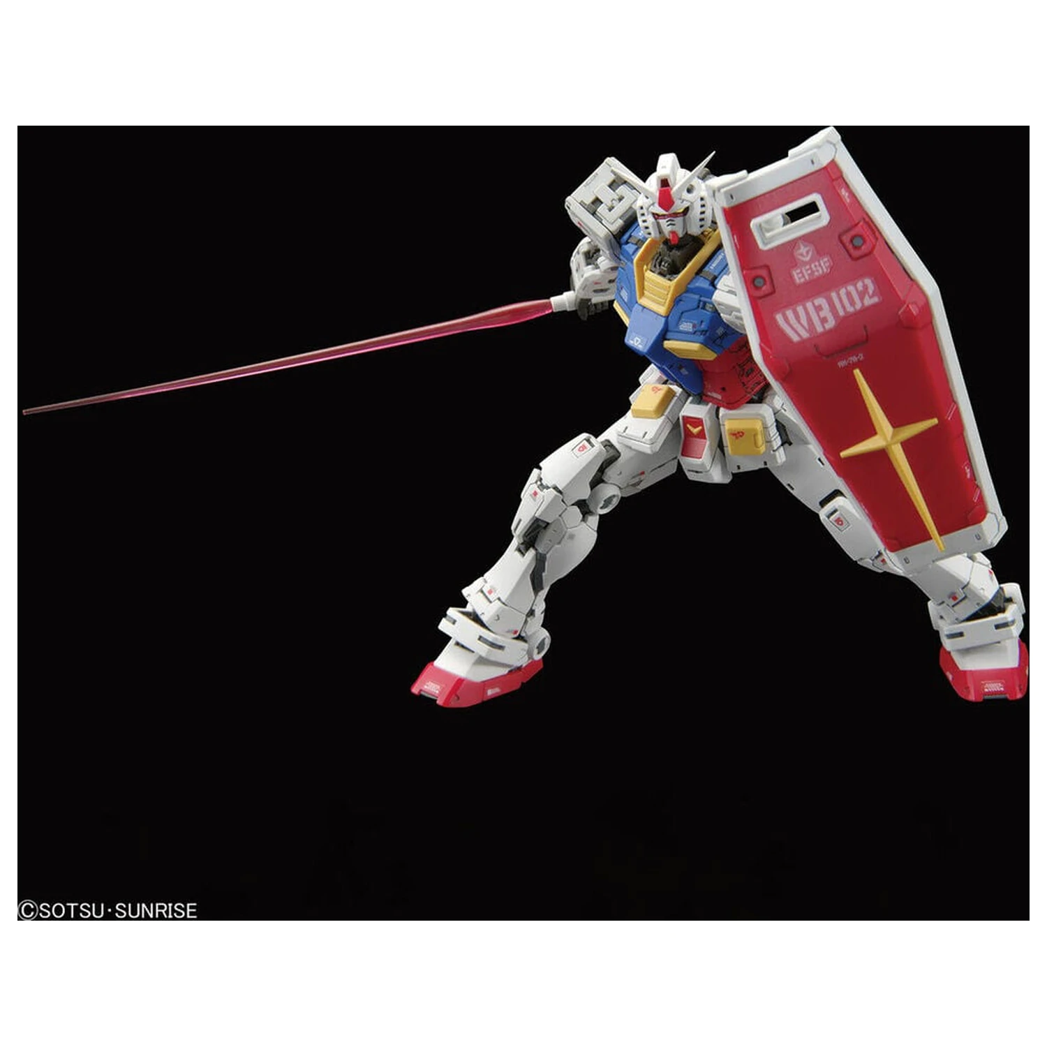 RX-78-2 Gundam Ver. 2.0 Komplet modela RG 1/144 fotografija proizvoda
