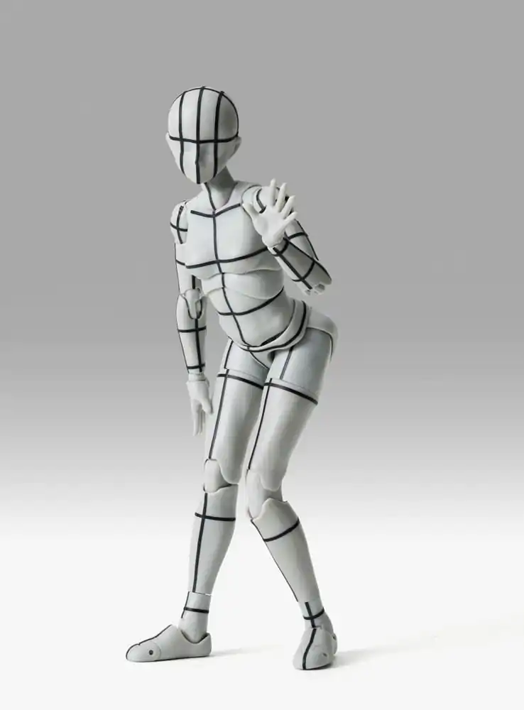 S.H.Figuarts akcijska figura Body-Chan Sports Edition Wire Frame (siva boja Ver.) 15 cm fotografija proizvoda