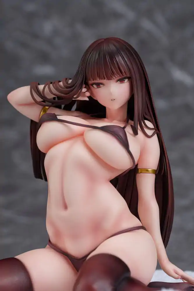 Saburo Original Illustration PVC Kip 1/6 Black Bikini-san 16 cm fotografija proizvoda