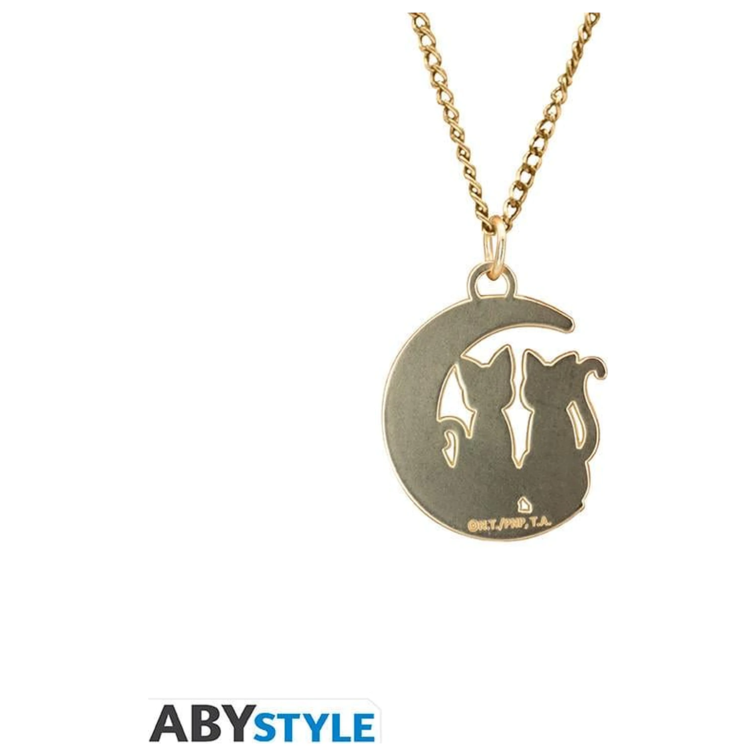 Sailor Moon Mačke na Mjesecu ogrlica s privjeskom fotografija proizvoda