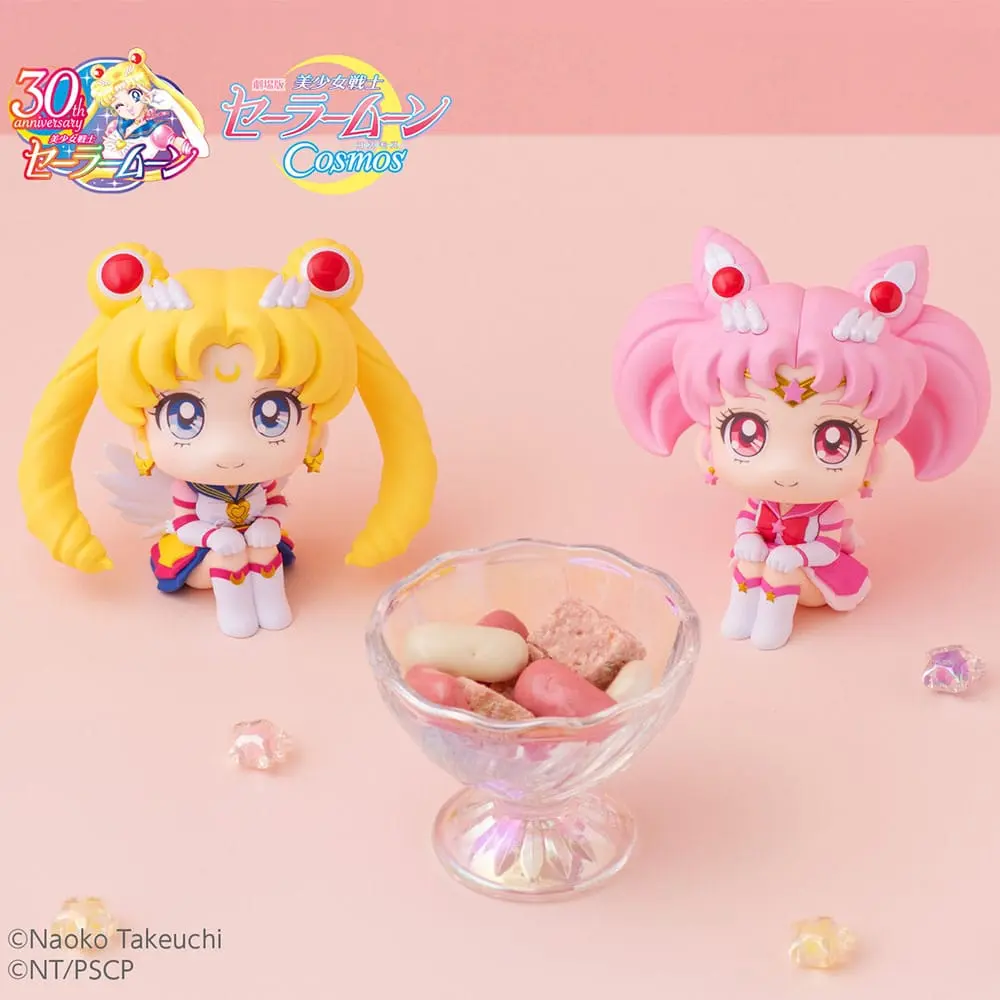 Sailor Moon Cosmos The Movie Look Look Up PVC Figure Eternal Sailor Moon & Eternal Sailor Chibi Moon LTD Ver. 11 cm fotografija proizvoda
