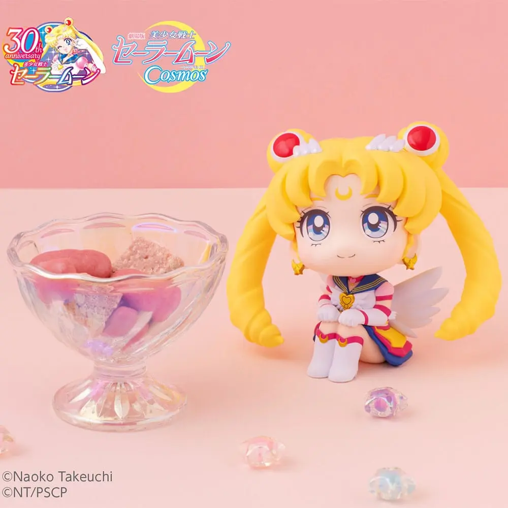 Sailor Moon Cosmos The Movie Look Look Up PVC Figure Eternal Sailor Moon & Eternal Sailor Chibi Moon LTD Ver. 11 cm fotografija proizvoda