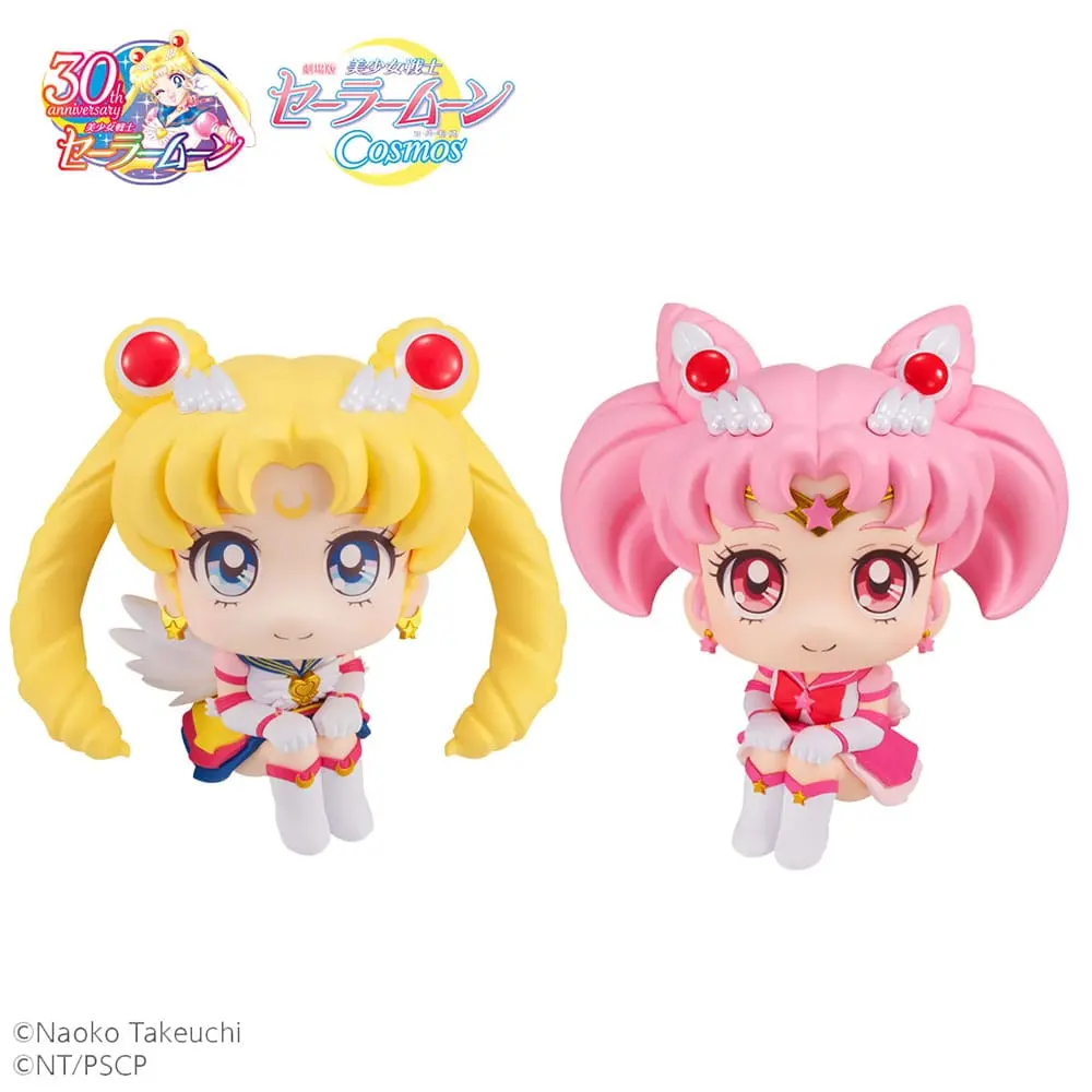 Sailor Moon Cosmos The Movie Look Look Up PVC Figure Eternal Sailor Moon & Eternal Sailor Chibi Moon LTD Ver. 11 cm fotografija proizvoda