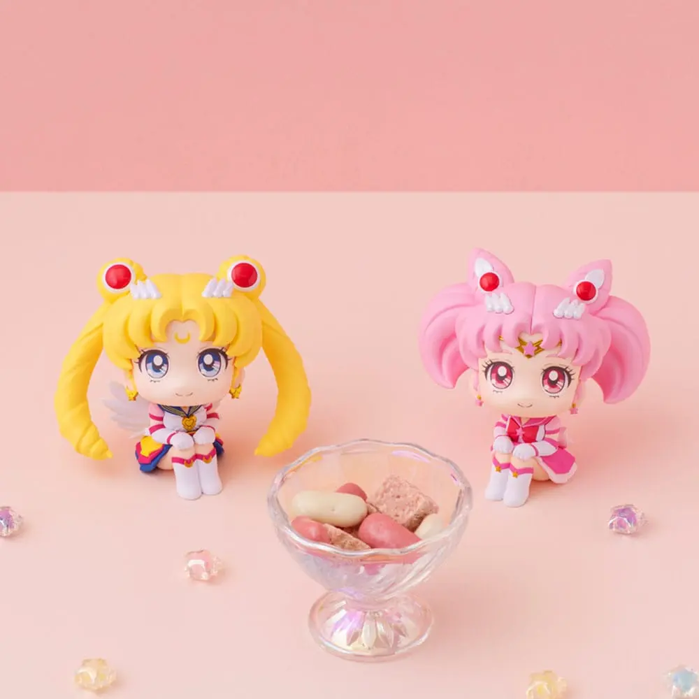 Sailor Moon Cosmos The Movie Look Look Up PVC Figure Eternal Sailor Moon & Eternal Sailor Chibi Moon LTD Ver. 11 cm fotografija proizvoda
