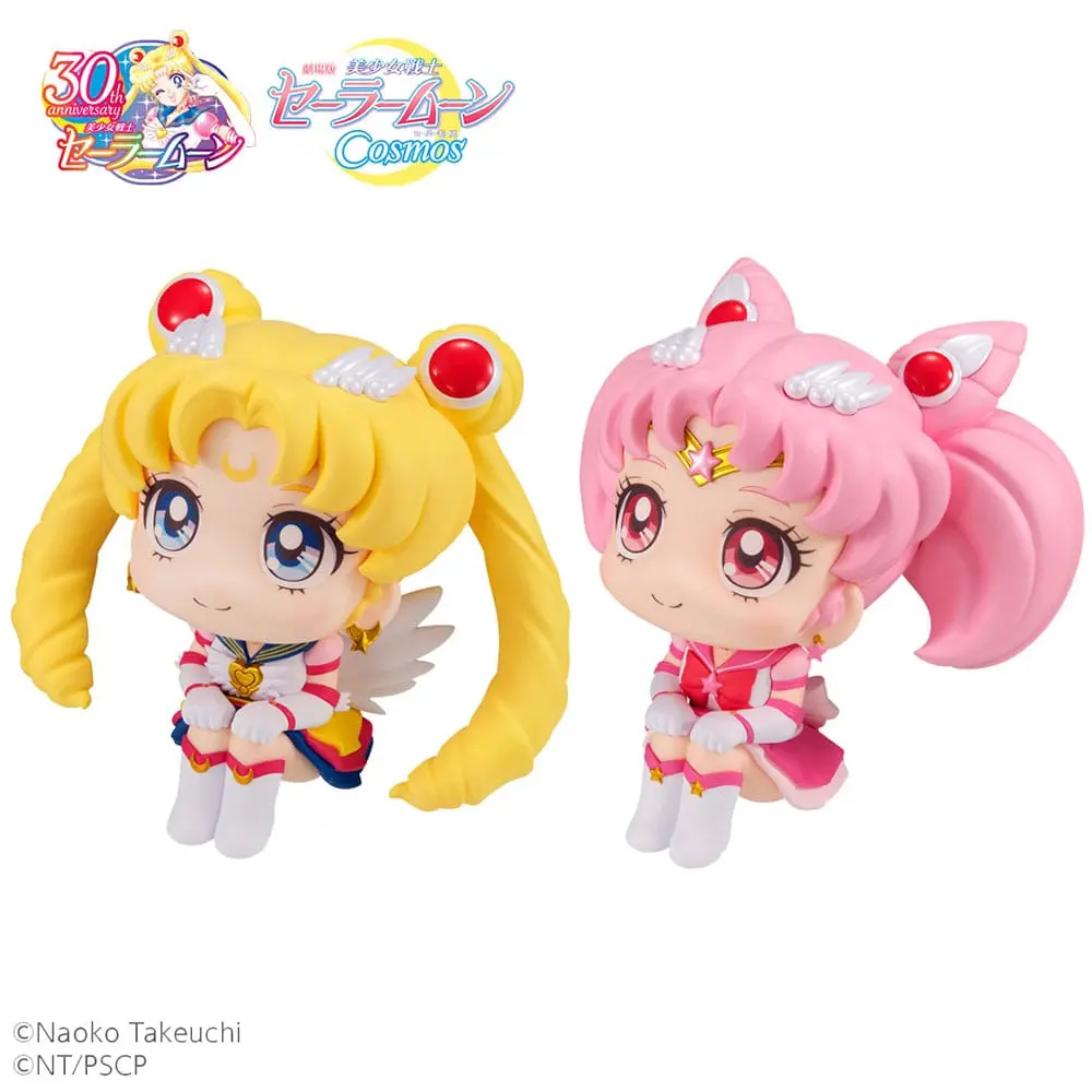 Sailor Moon Cosmos The Movie Look Look Up PVC Figure Eternal Sailor Moon & Eternal Sailor Chibi Moon LTD Ver. 11 cm fotografija proizvoda