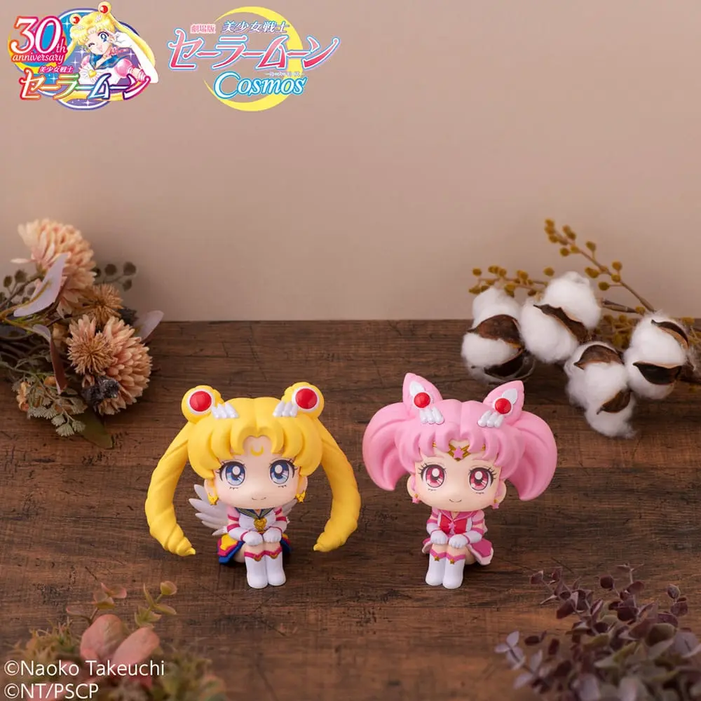 Sailor Moon Cosmos The Movie Look Look Up PVC Figure Eternal Sailor Moon & Eternal Sailor Chibi Moon LTD Ver. 11 cm fotografija proizvoda