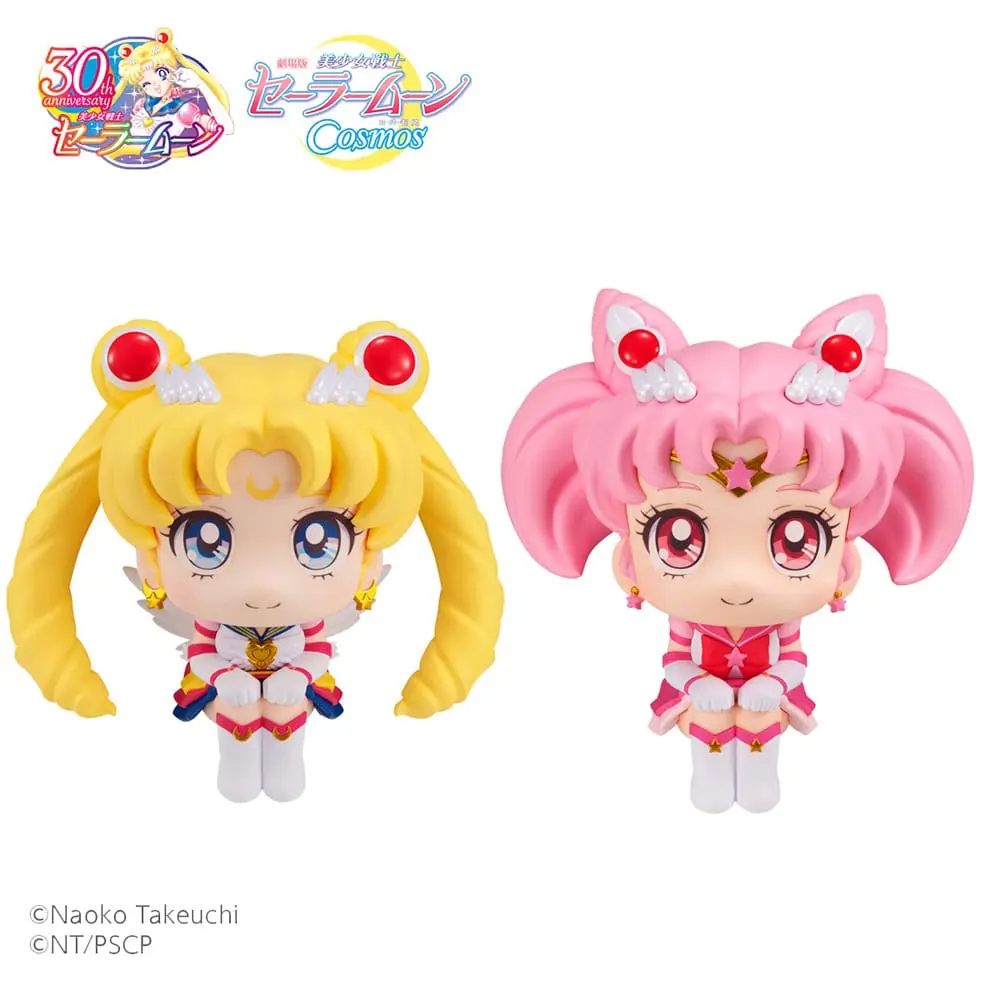 Sailor Moon Cosmos The Movie Look Look Up PVC Figure Eternal Sailor Moon & Eternal Sailor Chibi Moon LTD Ver. 11 cm fotografija proizvoda