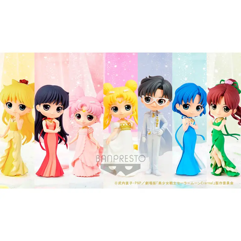 Sailor Moon Eternal the Movie Pretty Guardian Princess Mars Ver.A Q posket figura 14 cm fotografija proizvoda