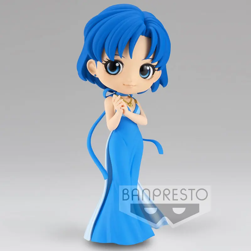 Sailor Moon Eternal the Movie Pretty Guardian Princess Mercury ver.A Q posket figura 14 cm fotografija proizvoda