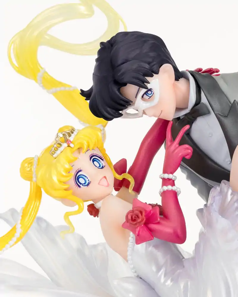 Sailor Moon FiguartsZERO Chouette PVC kip Usagi & Tuxedo Mask Moonlight Glow Edition 24 cm fotografija proizvoda