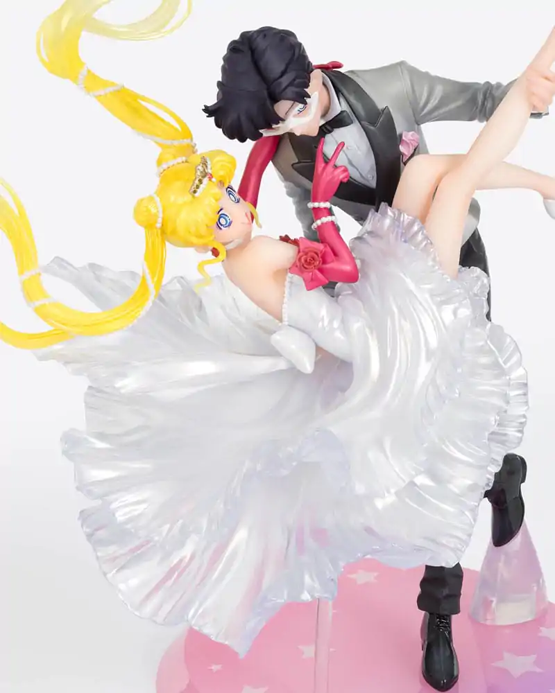 Sailor Moon FiguartsZERO Chouette PVC kip Usagi & Tuxedo Mask Moonlight Glow Edition 24 cm fotografija proizvoda