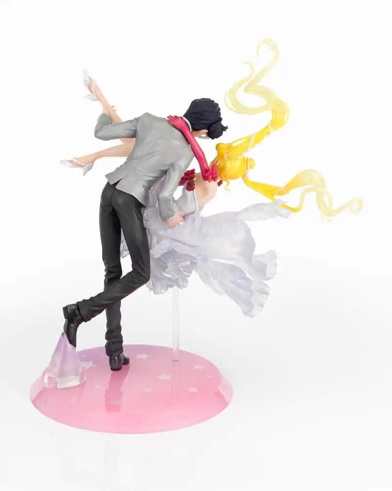 Sailor Moon FiguartsZERO Chouette PVC kip Usagi & Tuxedo Mask Moonlight Glow Edition 24 cm fotografija proizvoda