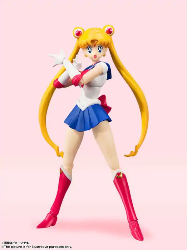 Sailor Moon S.H. Figuarts akcijska figura Sailor Moon Animation Color Edition 14 cm fotografija proizvoda