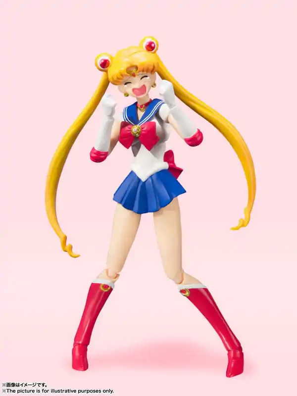 Sailor Moon S.H. Figuarts akcijska figura Sailor Moon Animation Color Edition 14 cm fotografija proizvoda